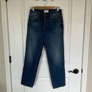 pistola Charlie High Rise Classic Straight Ankle Pant Uptown.